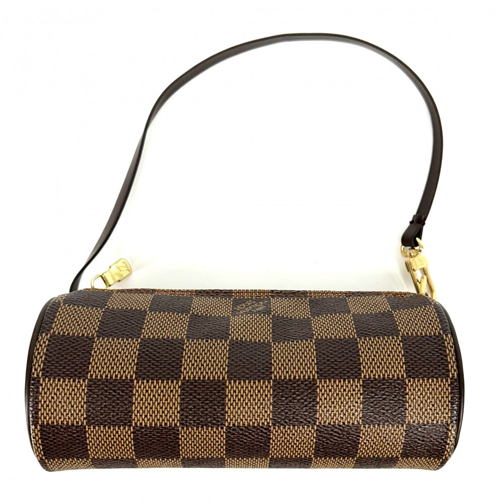 【開店SALE】 LOUIS VUITTON ルイヴィトン ハンドバッグ パピヨン30 N51303 ダミエキャンバス ブラウン 茶 ゴールド金具 レディース【中古品】