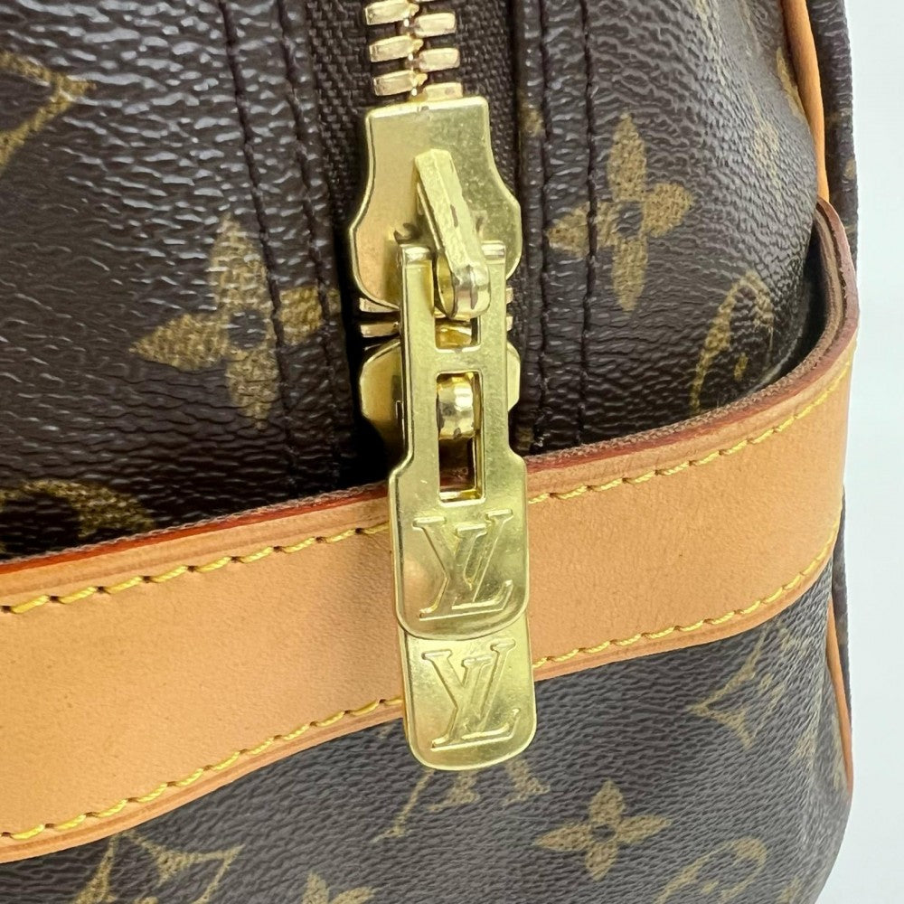 LOUIS VUITTON ルイヴィトン ボストンバッグ キャリーオール M40074 モノグラムキャンバス ブラウン 茶 ゴールド金具 メンズ【中古品】