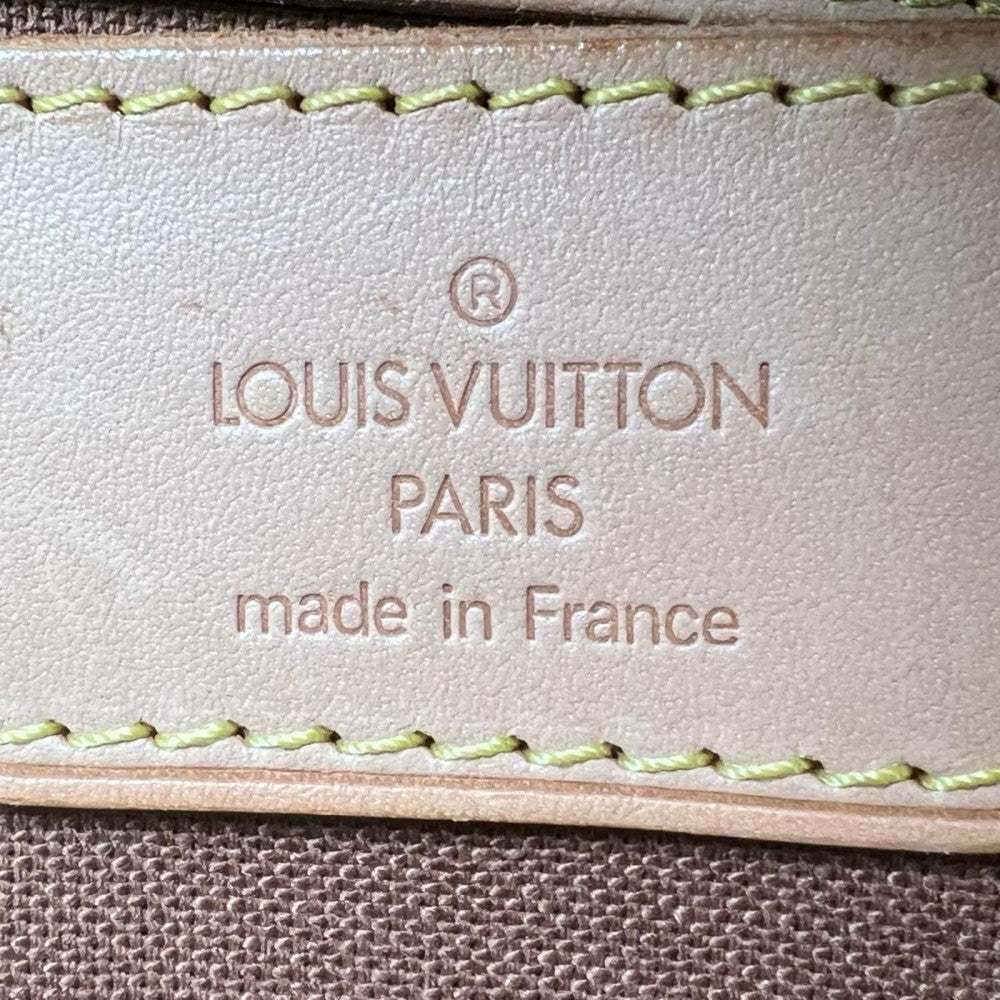 LOUIS VUITTON ルイヴィトン ボストンバッグ キャリーオール M40074 モノグラムキャンバス ブラウン 茶 ゴールド金具 メンズ【中古品】
