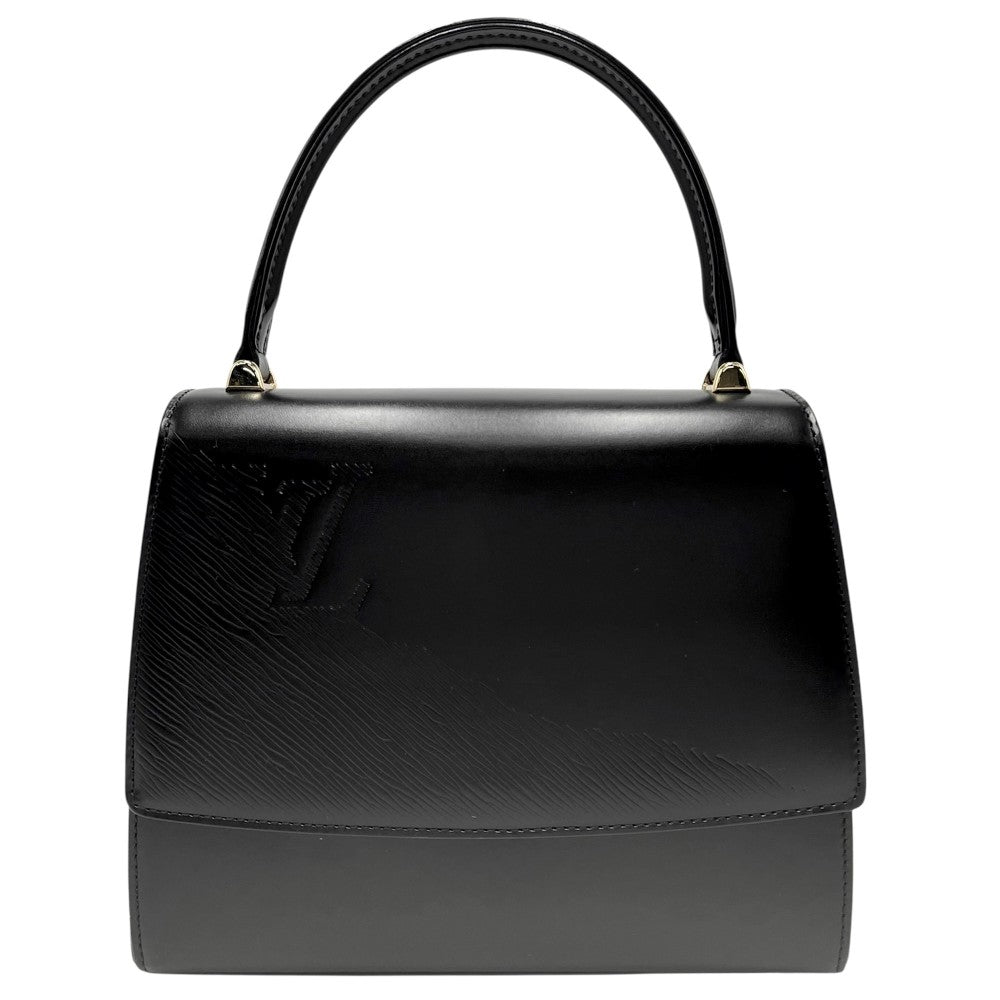 LOUIS VUITTON ルイヴィトン ハンドバッグ オペラライン アテネ かばん 鞄 レザー ブラック 黒 ゴールド金具 レディース【中古品】