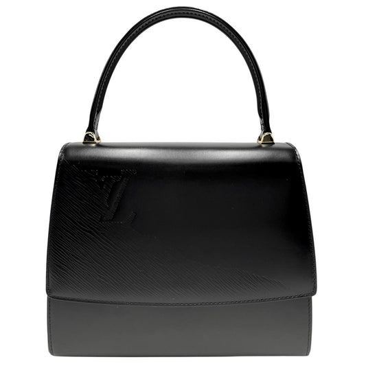 LOUIS VUITTON ルイヴィトン ハンドバッグ オペラライン アテネ かばん 鞄 レザー ブラック 黒 ゴールド金具 レディース【中古品】