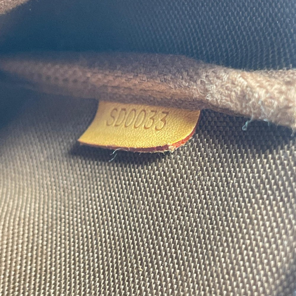 LOUIS VUITTON ルイヴィトン ハンドバッグ ポシェット アクセソワール M51980 モノグラムキャンバス ブラウン 茶 ゴールド金具 ユニセックス【中古品】