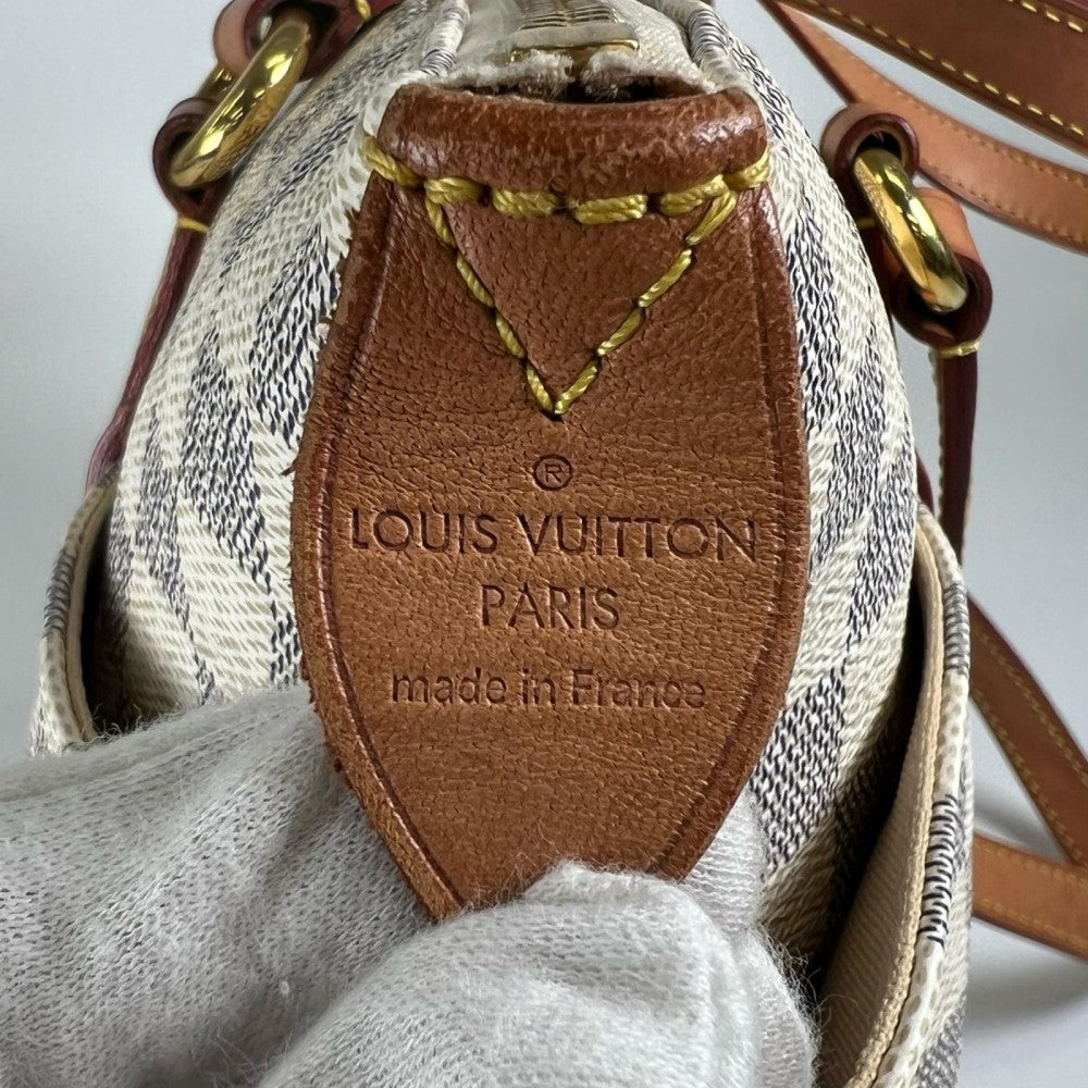 LOUIS VUITTON ルイヴィトン トートバッグ トータリーPM N51261 ダミエアズールキャンバス アイボリー ゴールド金具 レディース【中古品】
