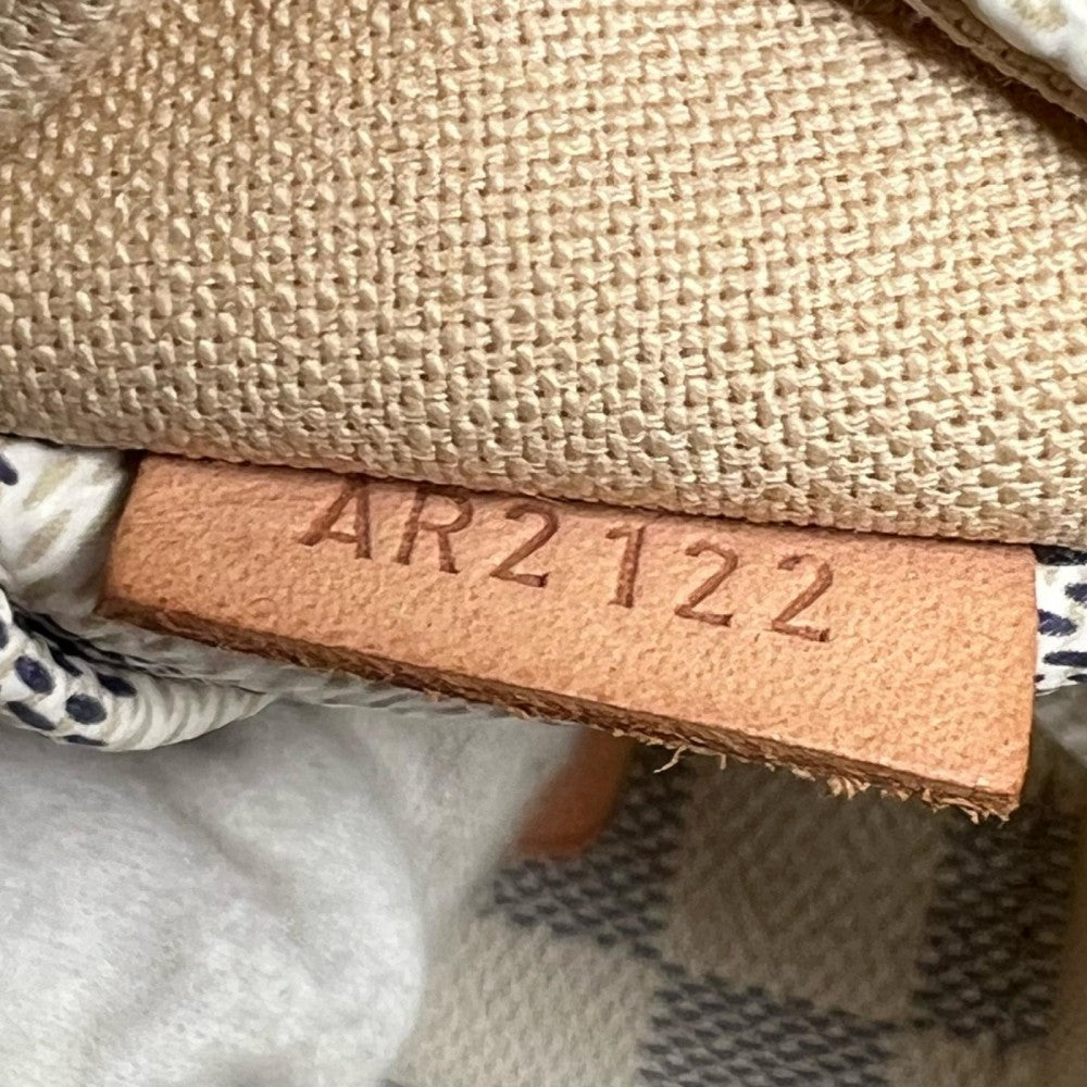LOUIS VUITTON ルイヴィトン トートバッグ トータリーPM N51261 ダミエアズールキャンバス アイボリー ゴールド金具 レディース【中古品】