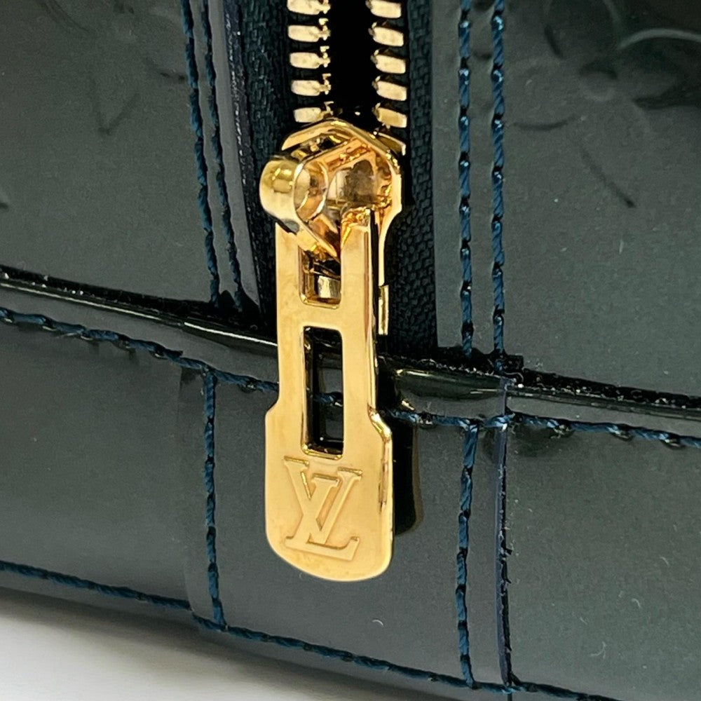 LOUIS VUITTON ルイヴィトン ハンドバッグ アルマ M91612 ヴェルニ グリーン 緑 ゴールド金具 レディース【中古品】