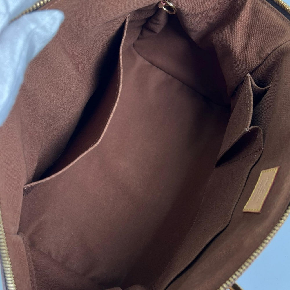 LOUIS VUITTON ルイヴィトン ハンドバッグ ティボリGM M40144 モノグラムキャンバス ブラウン 茶 ゴールド金具 レディース【中古品】