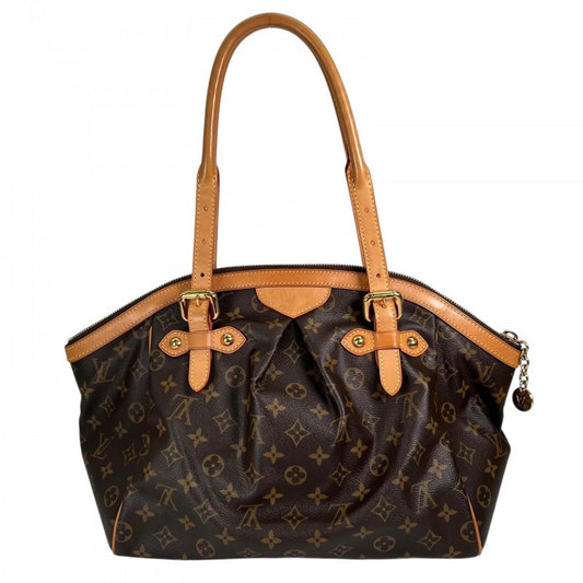 LOUIS VUITTON ルイヴィトン ハンドバッグ ティボリGM M40144 モノグラムキャンバス ブラウン 茶 ゴールド金具 レディース【中古品】