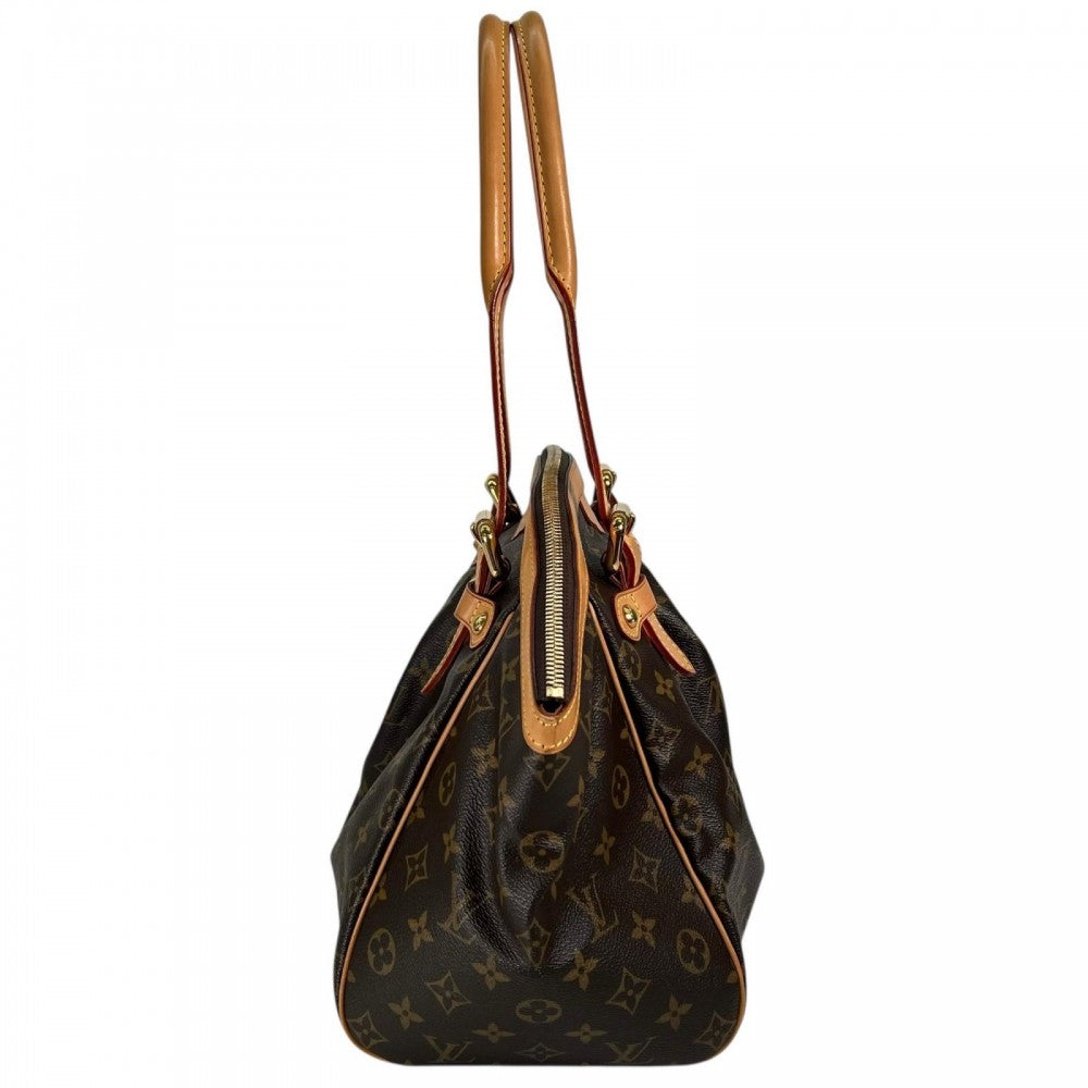 LOUIS VUITTON ルイヴィトン ハンドバッグ ティボリGM M40144 モノグラムキャンバス ブラウン 茶 ゴールド金具 レディース【中古品】