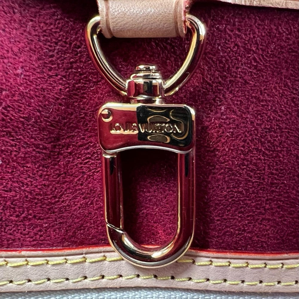 LOUIS VUITTON ルイヴィトン ハンドバッグ オーレリアMM M40094 モノグラムマルチカラー ホワイト 白 ゴールド金具 レディース【中古品】