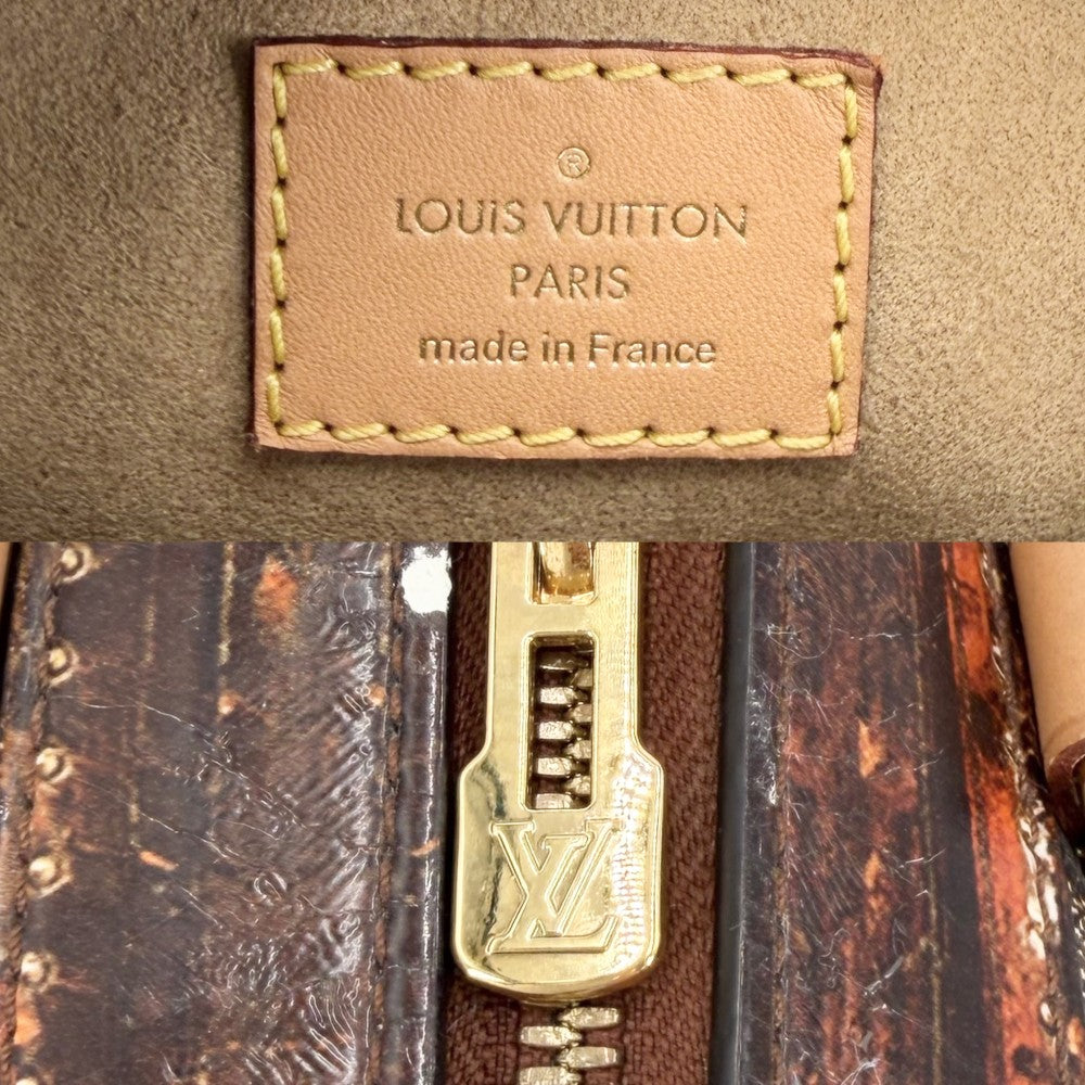 LOUIS VUITTON ルイヴィトン 2WAY トランスフォームド ダミエ スピーディバンドリエール25 ハンドバッグ ショルダーバッグ M52249 ダミエキャンバス ブラウン 茶 ゴールド金具 レディース【中古品】
