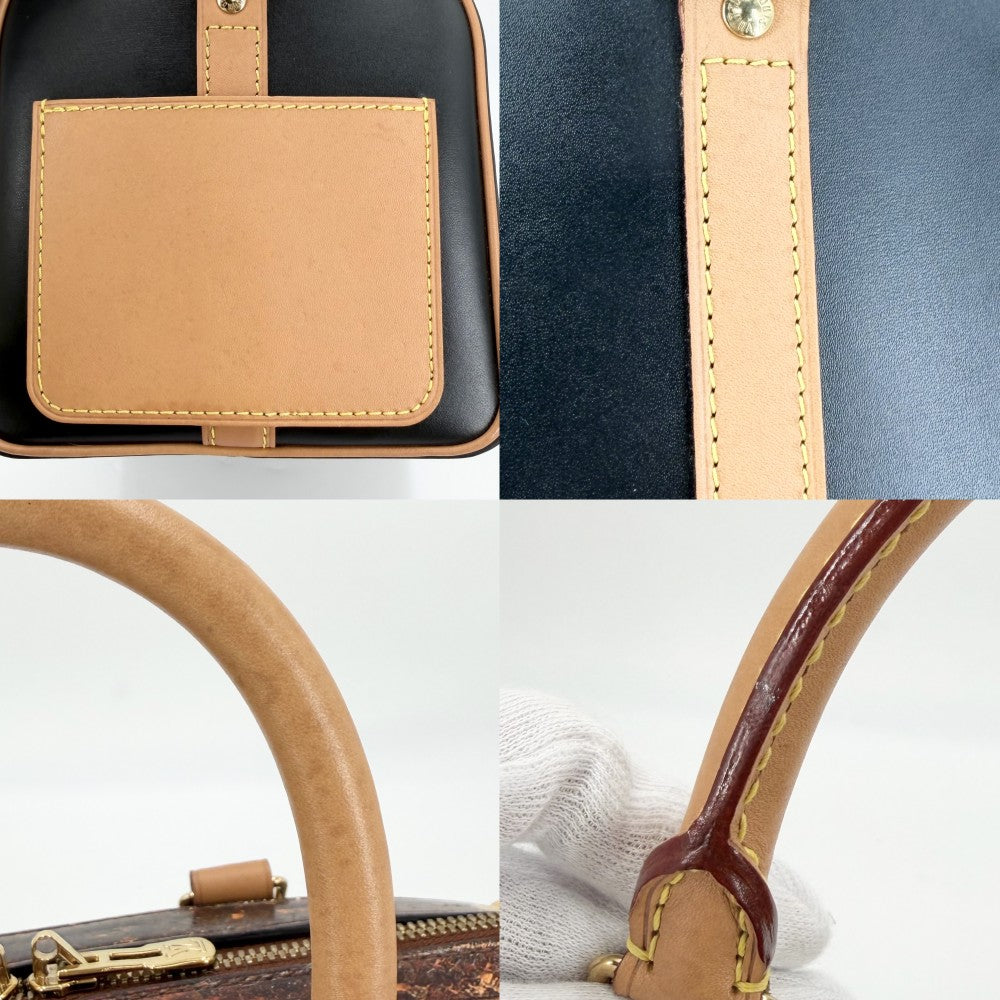 LOUIS VUITTON ルイヴィトン 2WAY トランスフォームド ダミエ スピーディバンドリエール25 ハンドバッグ ショルダーバッグ M52249 ダミエキャンバス ブラウン 茶 ゴールド金具 レディース【中古品】