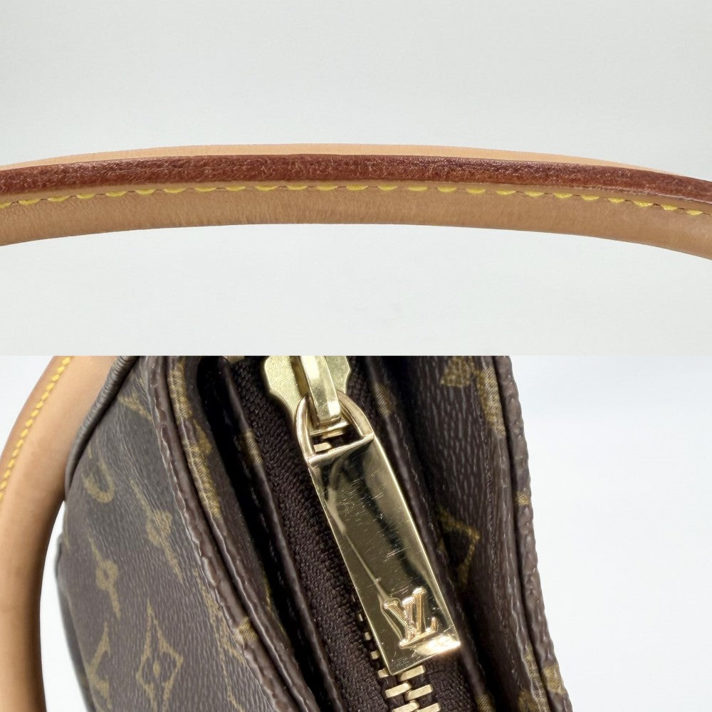 【開店SALE】 LOUIS VUITTON ルイヴィトン ハンドバッグ ルーピングMM M51146 モノグラムキャンバス ブラウン 茶 ゴールド金具 レディース【中古品】