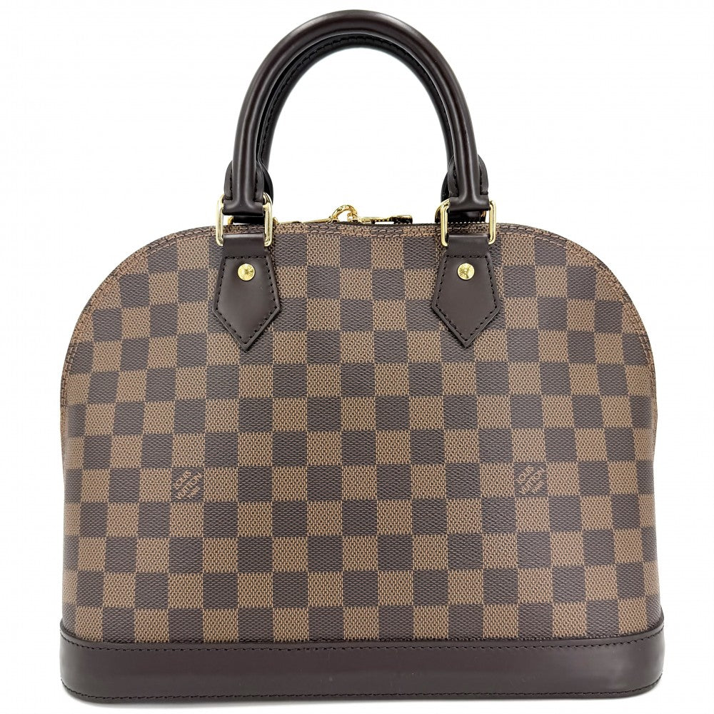 LOUIS VUITTON ルイヴィトン ハンドバッグ アルマPM Alma PM N53151 ダミエキャンバス ブラウン 茶 ゴールド金具 レディース【中古品】