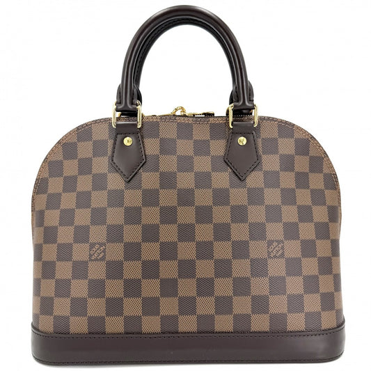 LOUIS VUITTON ルイヴィトン ハンドバッグ アルマPM Alma PM N53151 ダミエキャンバス ブラウン 茶 ゴールド金具 レディース【中古品】
