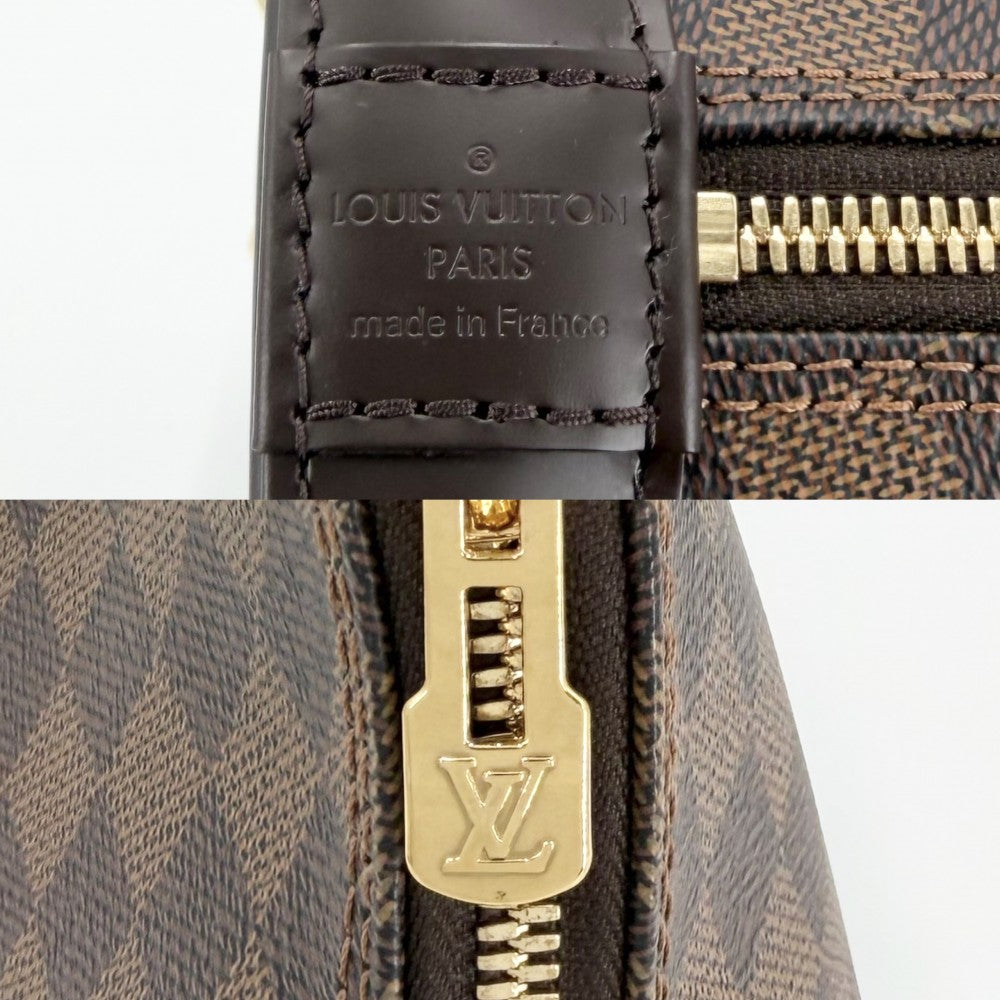 LOUIS VUITTON ルイヴィトン ハンドバッグ アルマPM Alma PM N53151 ダミエキャンバス ブラウン 茶 ゴールド金具 レディース【中古品】