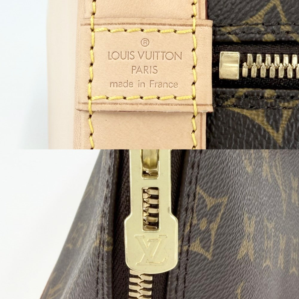 【開店SALE】 LOUIS VUITTON ルイヴィトン ハンドバッグ アルマPM Alma ブラウン 茶 M51130 モノグラムキャンバス ゴールド金具 レディース【中古品】