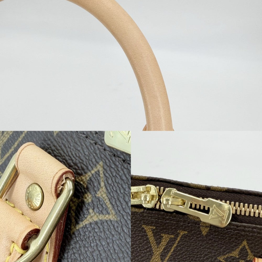 LOUIS VUITTON ルイヴィトン ハンドバッグ アルマPM Alma ブラウン 茶 M51130 モノグラムキャンバス ゴールド金具 レディース【中古品】
