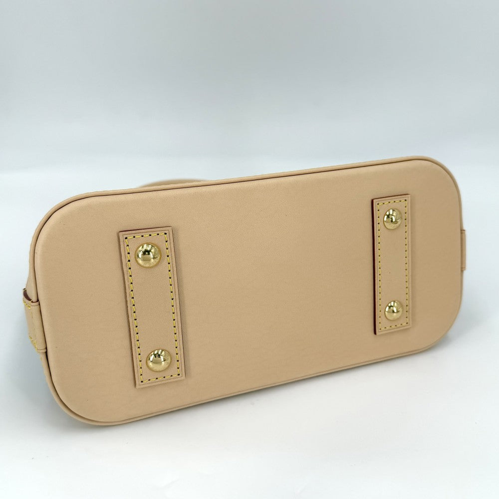 LOUIS VUITTON ルイヴィトン 2WAY モノグラム アルマBB ショルダーバッグ ハンドバッグ 小さめ ミニバッグ M46990 ブラウン 茶 ゴールド金具 レディース【中古品】