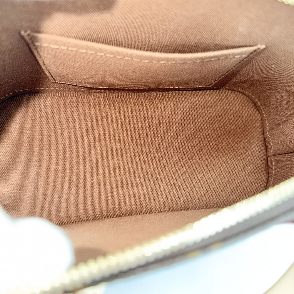 LOUIS VUITTON ルイヴィトン 2WAY モノグラム アルマBB ショルダーバッグ ハンドバッグ 小さめ ミニバッグ M46990 ブラウン 茶 ゴールド金具 レディース【中古品】