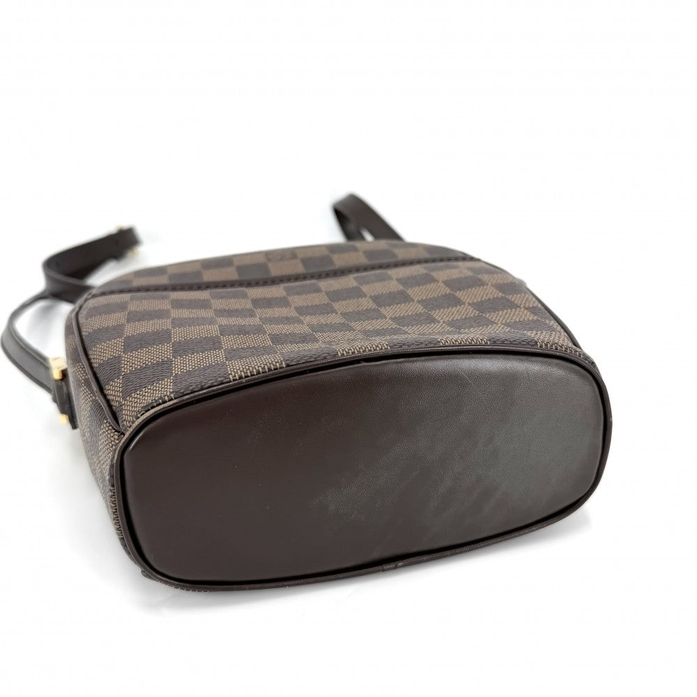 LOUIS VUITTON ルイヴィトン ショルダーバッグ イパネマPM N51294 ダミエキャンバス ブラウン 茶 ゴールド金具 レディース【中古品】