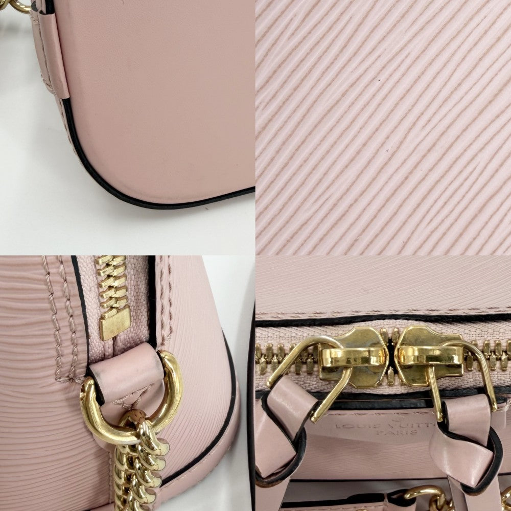 LOUIS VUITTON ルイヴィトン ショルダーバッグ エピ アルマミニ チェーン ピンク 小さめ ミニバッグ M51406 ローズバレリーヌ ゴールド金具 レディース【中古品】