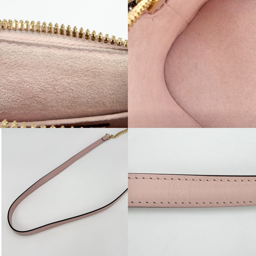 LOUIS VUITTON ルイヴィトン ショルダーバッグ エピ アルマミニ チェーン ピンク 小さめ ミニバッグ M51406 ローズバレリーヌ ゴールド金具 レディース【中古品】