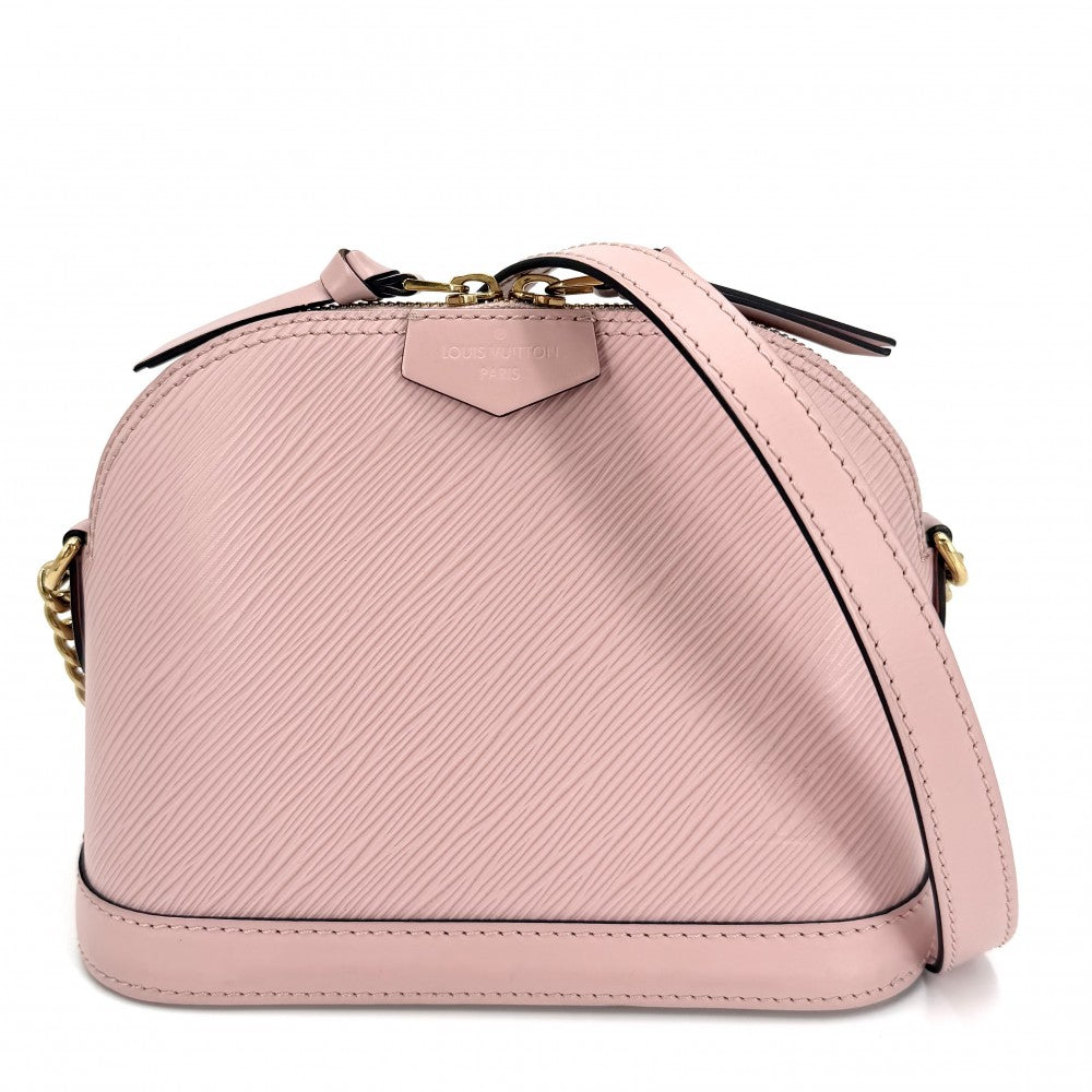 LOUIS VUITTON ルイヴィトン ショルダーバッグ エピ アルマミニ チェーン ピンク 小さめ ミニバッグ M51406 ローズバレリーヌ ゴールド金具 レディース【中古品】