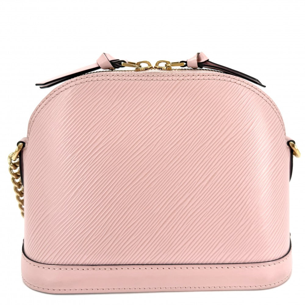 LOUIS VUITTON ルイヴィトン ショルダーバッグ エピ アルマミニ チェーン ピンク 小さめ ミニバッグ M51406 ローズバレリーヌ ゴールド金具 レディース【中古品】