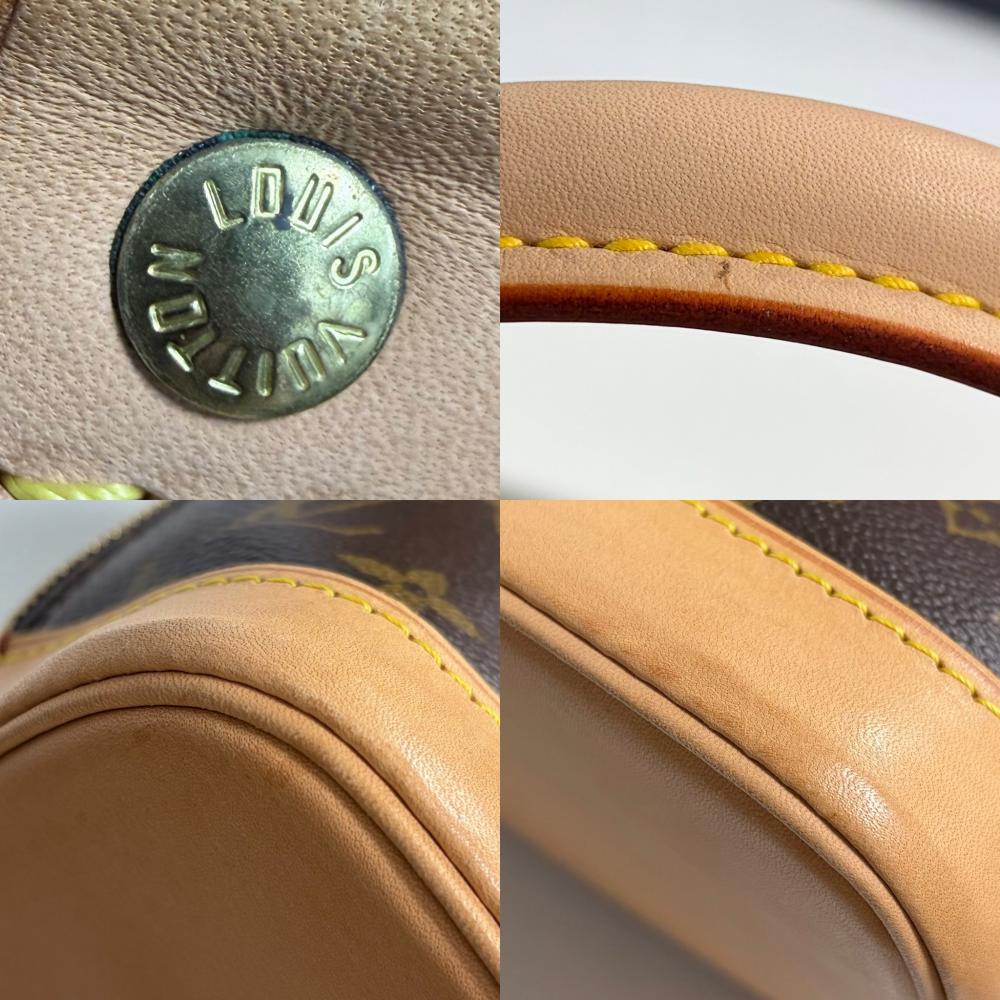 LOUIS VUITTON ルイヴィトン ハンドバッグ アルマPM Alma ブラウン 茶 M51130 モノグラムキャンバス ゴールド金具 レディース【中古品】