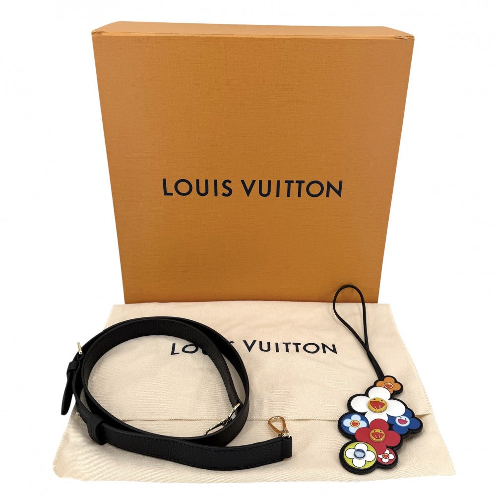 【開店SALE】 LOUIS VUITTON ルイヴィトン 2WAY LV×TM カプシーヌBB ハンドバッグ ショルダーバッグ 村上隆コラボ M13832 トリヨンレザー ブラック 黒 マルチカラー ゴールド金具 レディース【中古品】