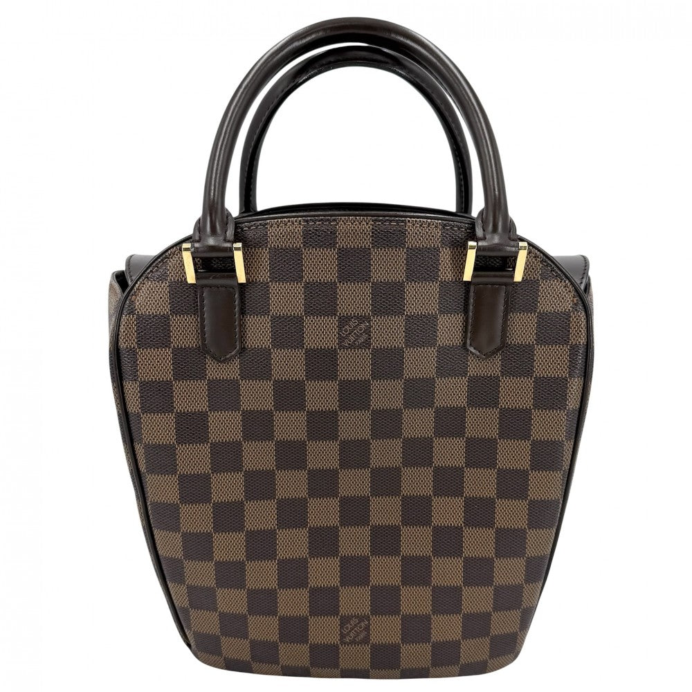 LOUIS VUITTON ルイヴィトン ハンドバッグ サリアソー N51284 ダミエキャンバス ブラウン 茶 ゴールド金具 レディース【中古品】
