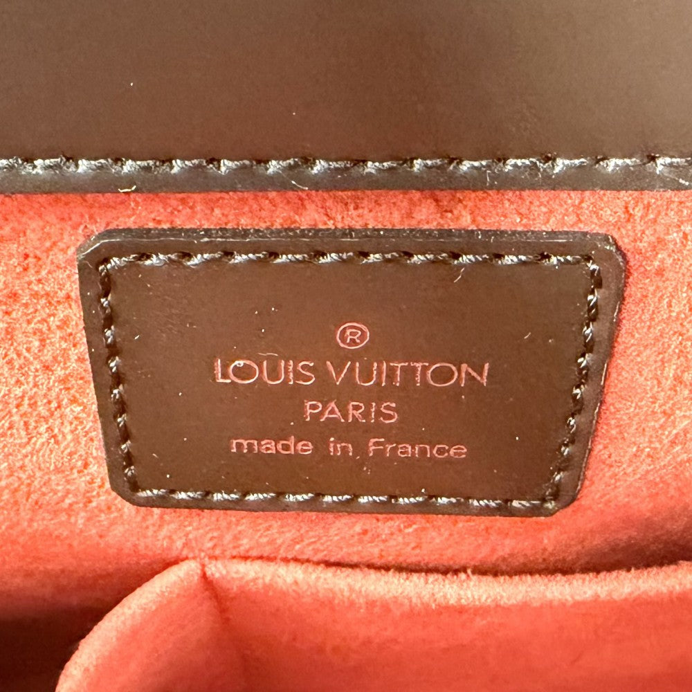 LOUIS VUITTON ルイヴィトン ハンドバッグ サリアソー N51284 ダミエキャンバス ブラウン 茶 ゴールド金具 レディース【中古品】