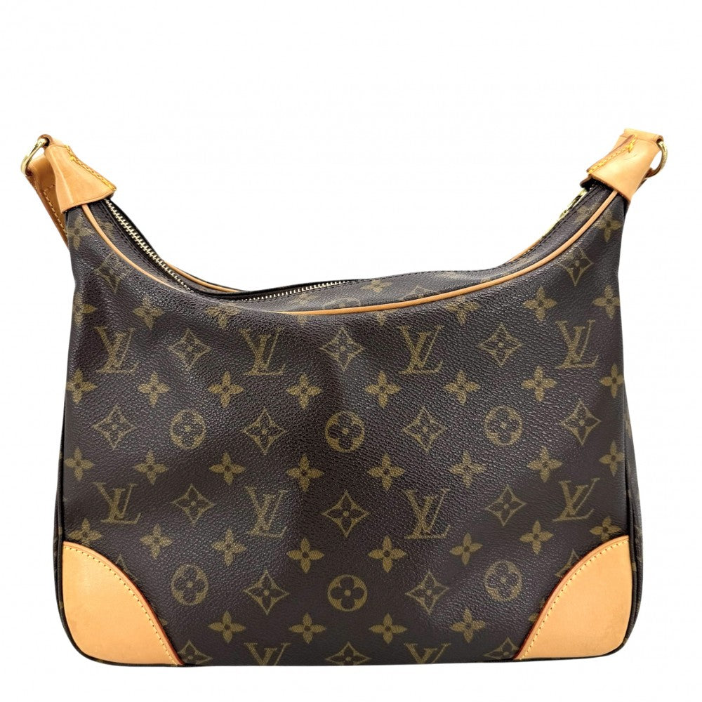 LOUIS VUITTON ルイヴィトン ショルダーバッグ モノグラム ブローニュ30 M51265 ブラウン 茶 ゴールド金具 レディース【中古品】