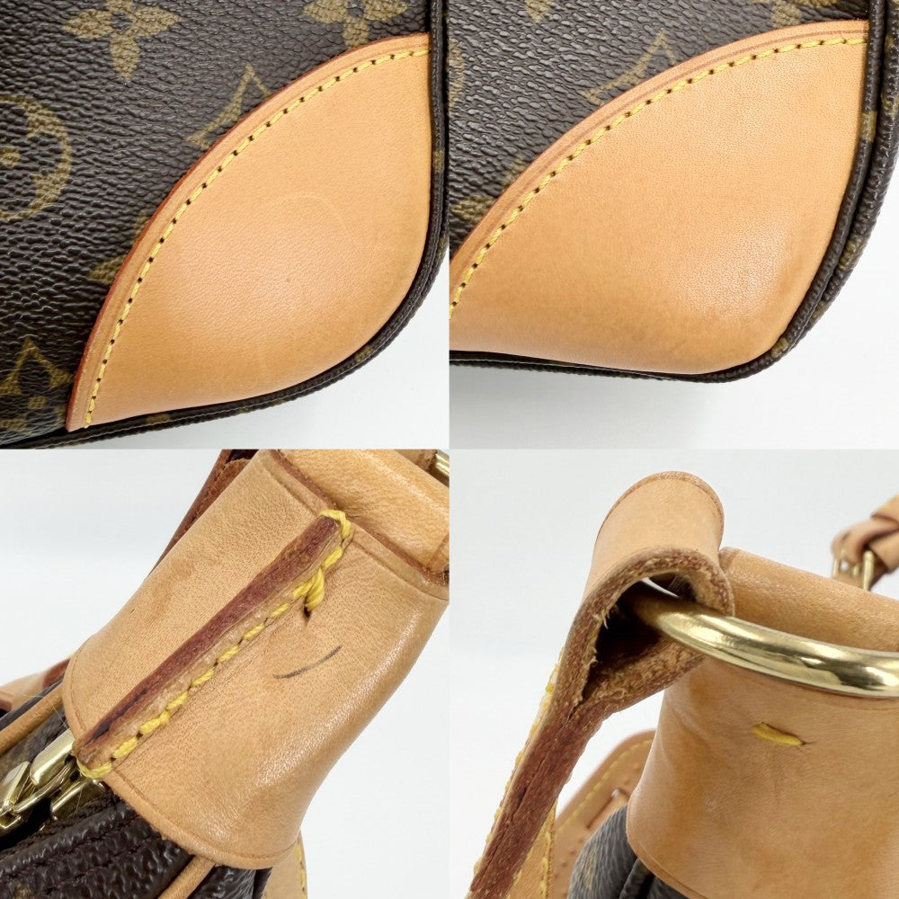 LOUIS VUITTON ルイヴィトン ショルダーバッグ モノグラム ブローニュ30 M51265 ブラウン 茶 ゴールド金具 レディース【中古品】