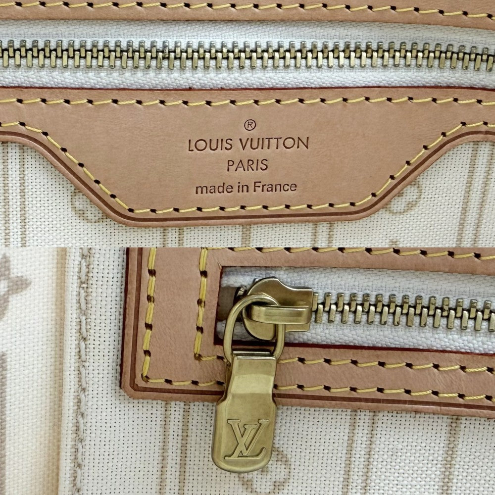 【開店SALE】 LOUIS VUITTON ルイヴィトン トートバッグ ダミエアズール ネヴァーフルPM ハンドバッグ N51110 ダミエアズールキャンバス ゴールド金具 レディース【中古品】