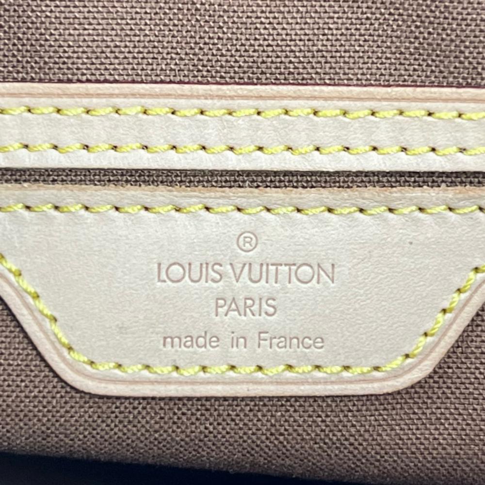 LOUIS VUITTON ルイヴィトン トートバッグ カバメゾ 大容量 M51151 モノグラムキャンバス ヌメ革 ブラウン 茶 ゴールド金具 レディース【中古品】