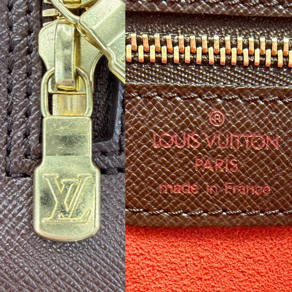 LOUIS VUITTON ルイヴィトン ハンドバッグ トリアナ N51155 ダミエキャンバス ブラウン 茶 ゴールド金具 レディース【中古品】