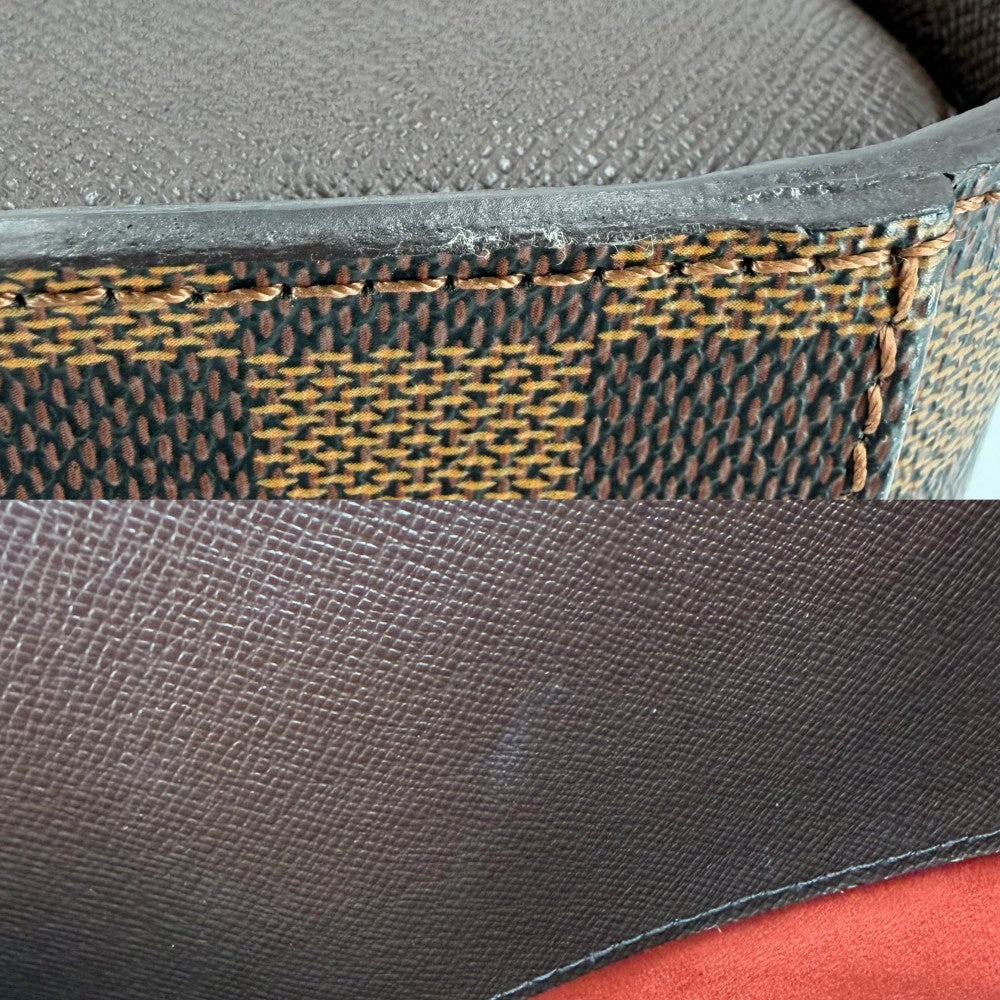 LOUIS VUITTON ルイヴィトン ハンドバッグ トリアナ N51155 ダミエキャンバス ブラウン 茶 ゴールド金具 レディース【中古品】