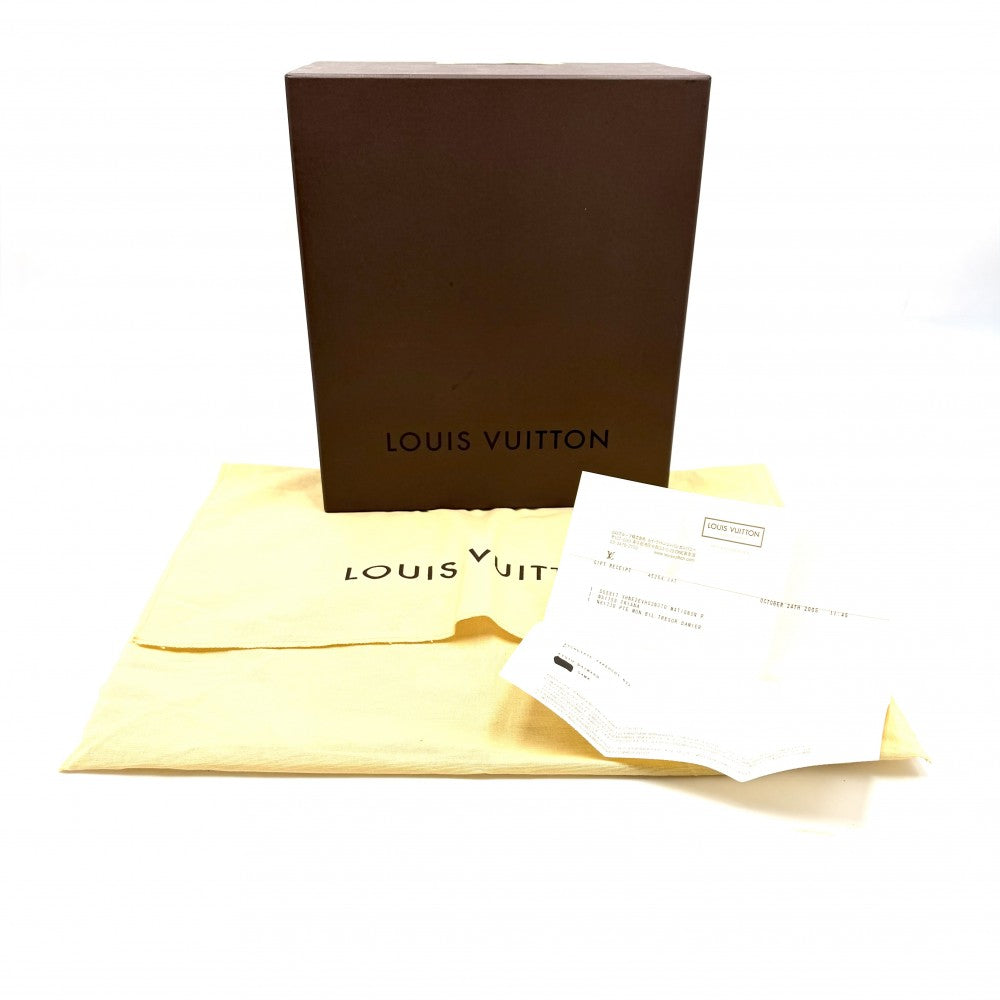 LOUIS VUITTON ルイヴィトン ハンドバッグ トリアナ N51155 ダミエキャンバス ブラウン 茶 ゴールド金具 レディース【中古品】