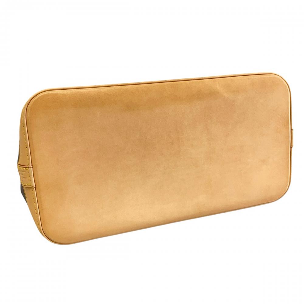 LOUIS VUITTON ルイヴィトン ハンドバッグ モノグラム アルマPM LVロゴ M51130 ブラウン 茶 ゴールド金具 レディース【中古品】