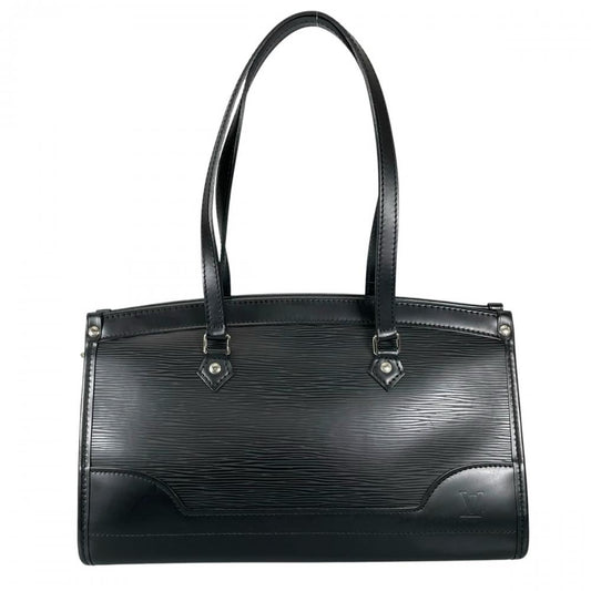LOUIS VUITTON ルイヴィトン ハンドバッグ マドレーヌPM トートバッグ ノワール M59332 エピレザー ブラック 黒 シルバー金具 メンズ【中古品】