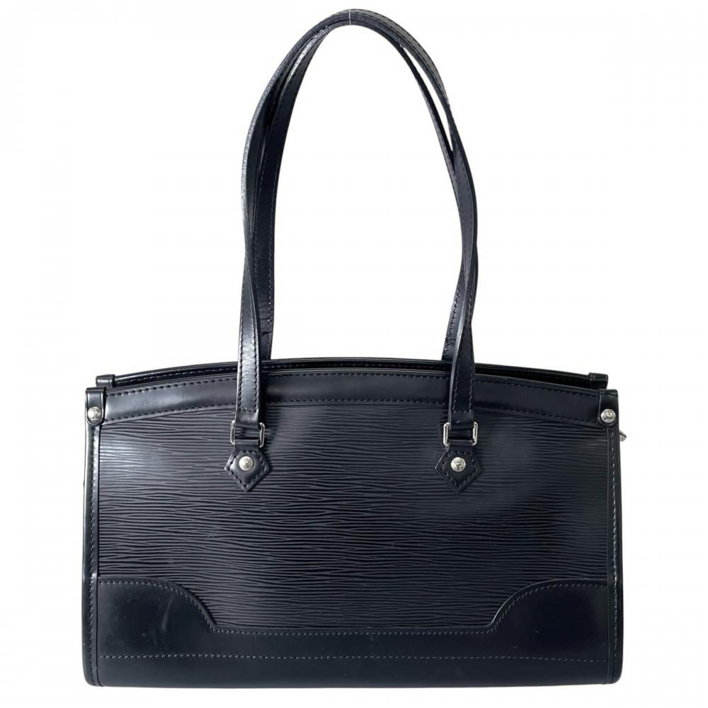 LOUIS VUITTON ルイヴィトン ハンドバッグ マドレーヌPM トートバッグ ノワール M59332 エピレザー ブラック 黒 シルバー金具 メンズ【中古品】