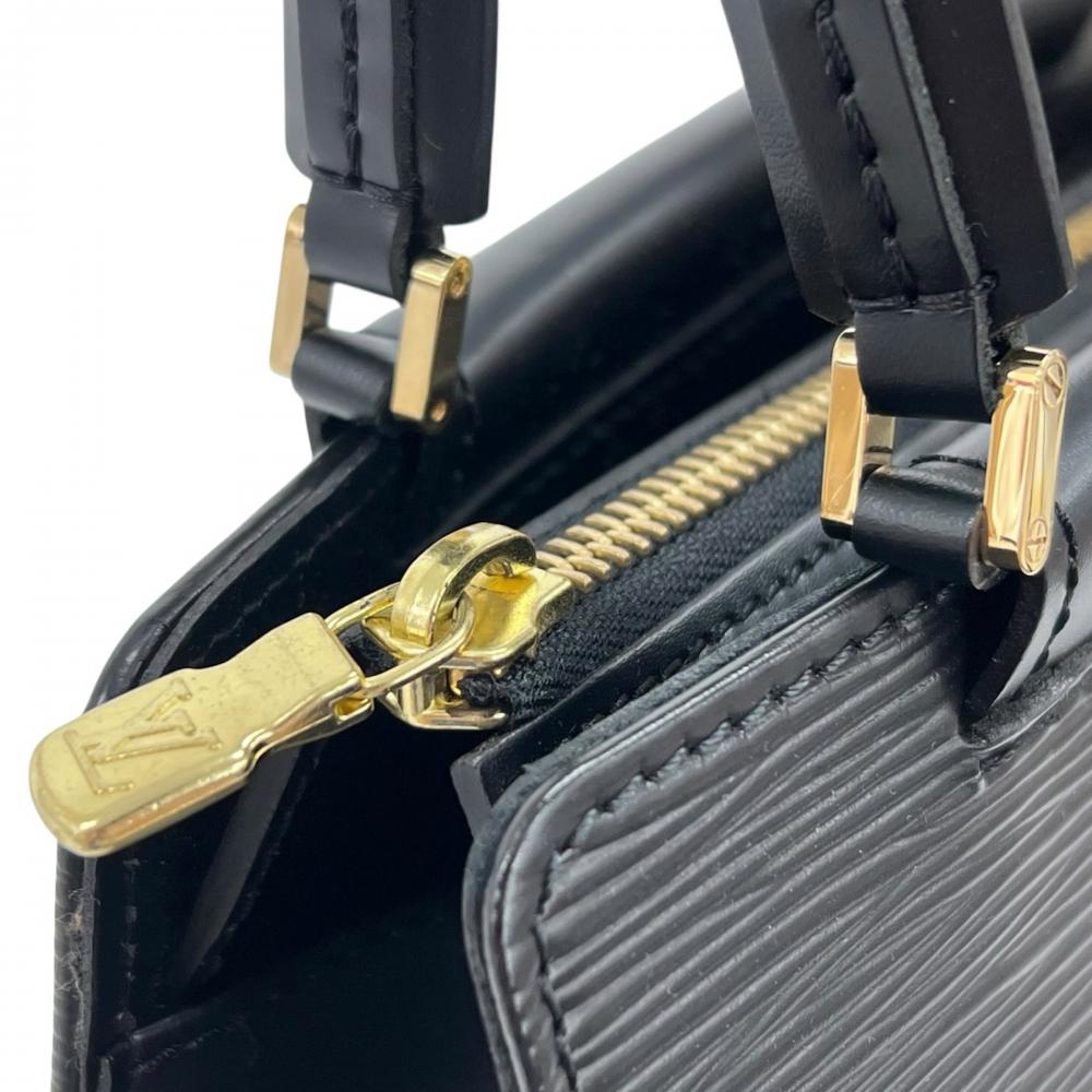 LOUIS VUITTON ルイヴィトン ハンドバッグ エピ フィガリPM M52002 エピレザー ブラック 黒 ゴールド金具 レディース【中古品】