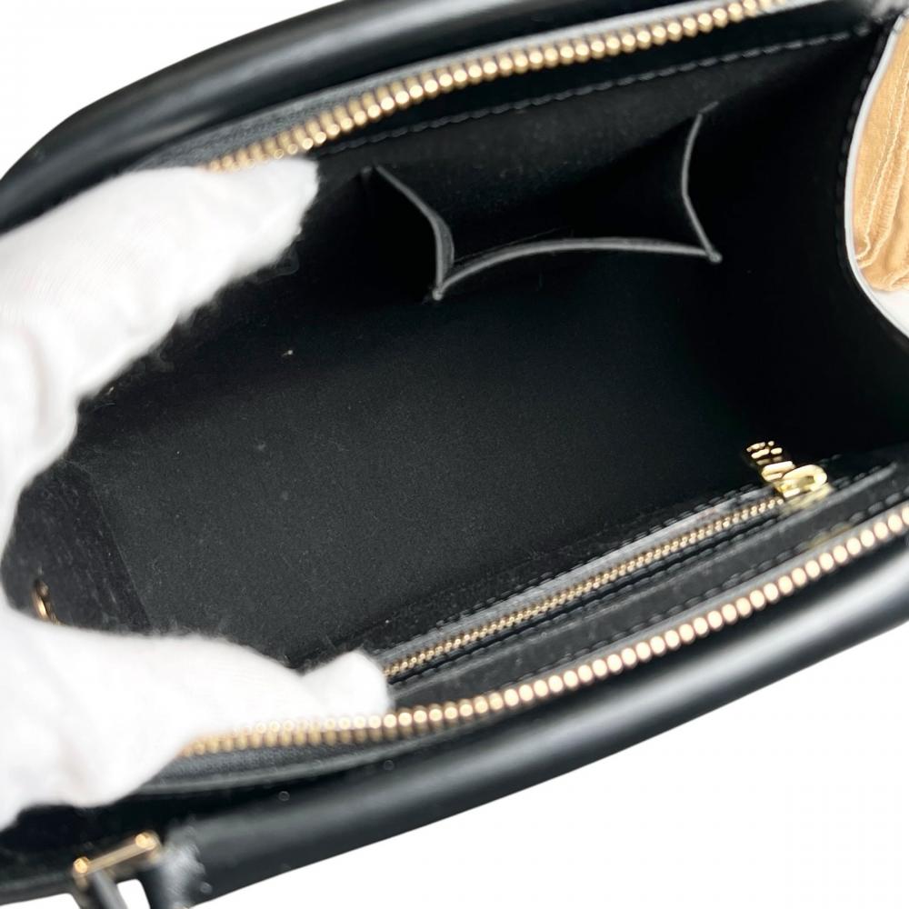 LOUIS VUITTON ルイヴィトン ハンドバッグ エピ フィガリPM M52002 エピレザー ブラック 黒 ゴールド金具 レディース【中古品】