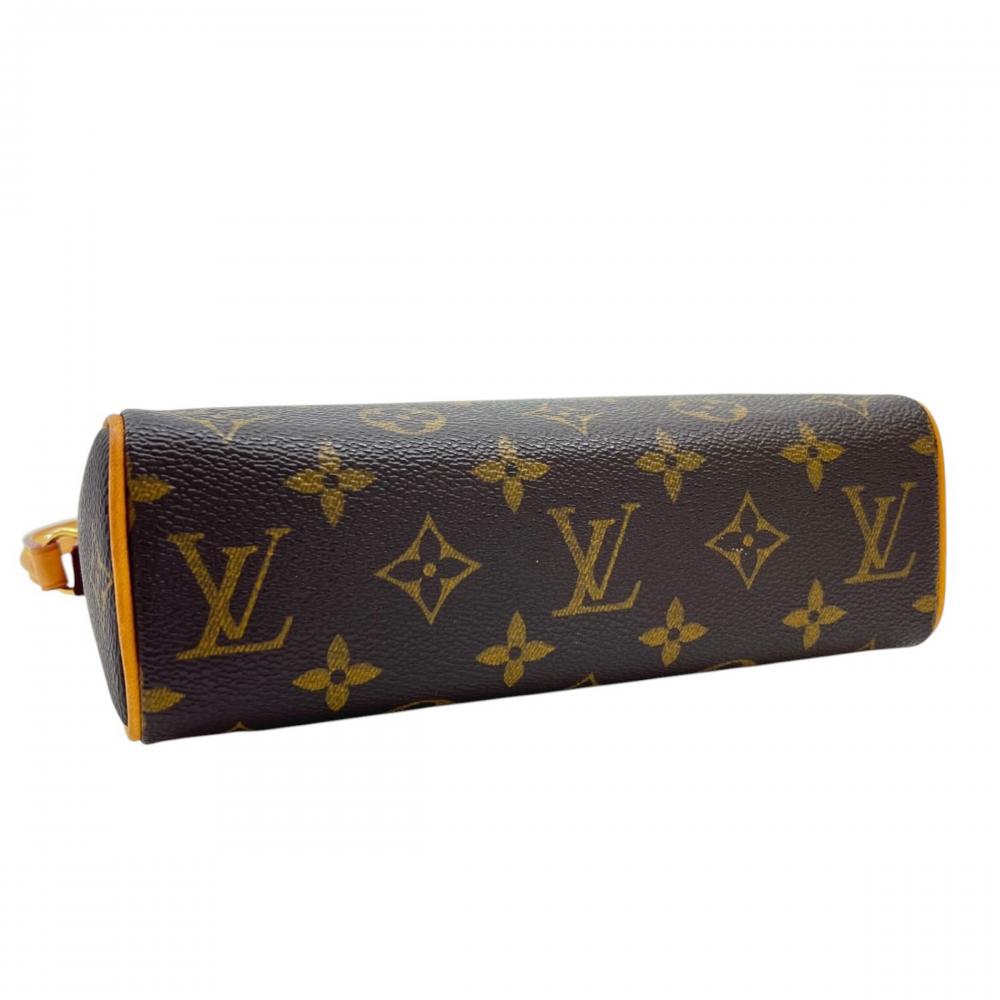 LOUIS VUITTON ルイヴィトン ハンドバッグ レシタル シングルハンドル M51900 モノグラムキャンバス ブラウン 茶 ゴールド金具 レディース【中古品】