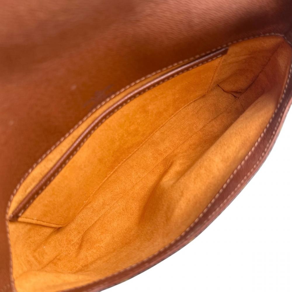LOUIS VUITTON ルイヴィトン ショルダーバッグ ミュゼット・タンゴショート M51257 モノグラムキャンバス ブラウン 茶 ゴールド金具 レディース【中古品】