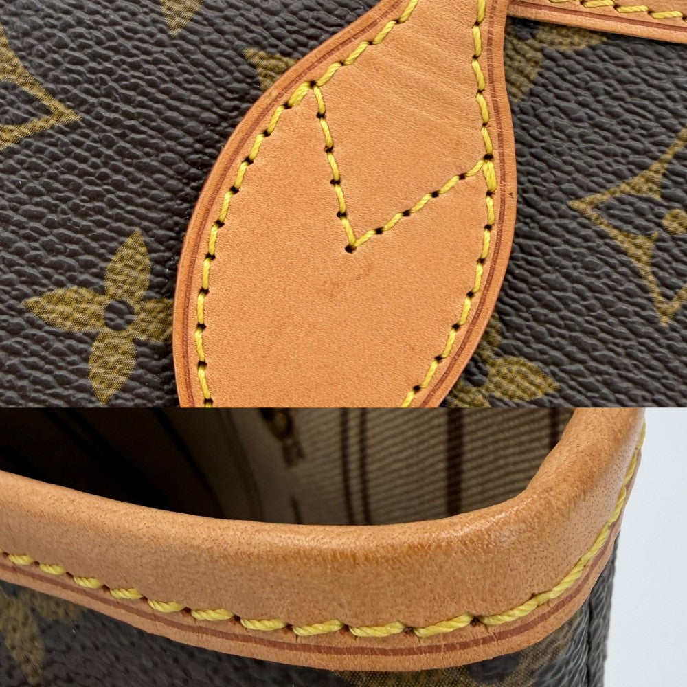 LOUIS VUITTON ルイヴィトン トートバッグ ネヴァーフルPM ハンドバッグ M40155 モノグラムキャンバス ブラウン 茶 ゴールド金具 レディース【中古品】