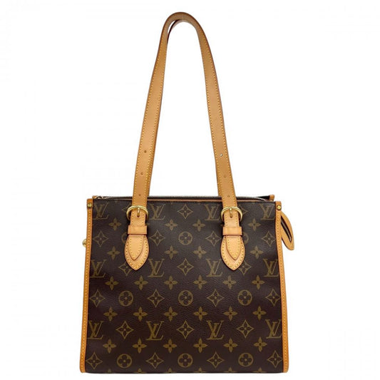 LOUIS VUITTON ルイヴィトン トートバッグ ポパンクール・オ モノグラム M40007 モノグラムキャンバス ブラウン 茶 ゴールド金具 レディース【中古品】