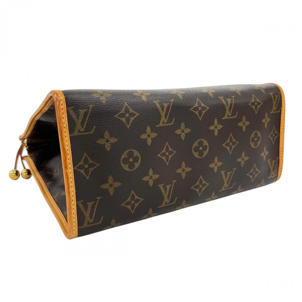 LOUIS VUITTON ルイヴィトン トートバッグ ポパンクール・オ モノグラム M40007 モノグラムキャンバス ブラウン 茶 ゴールド金具 レディース【中古品】