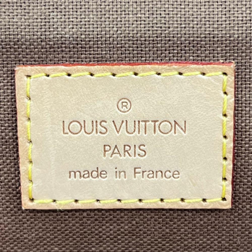 LOUIS VUITTON ルイヴィトン トートバッグ ポパンクール・オ モノグラム M40007 モノグラムキャンバス ブラウン 茶 ゴールド金具 レディース【中古品】